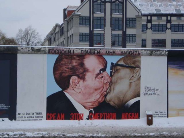 Mur de Berlin - fresque