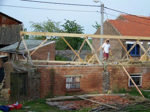 Rénovation d'une grange en Belgique - valdes