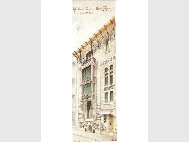 Maison personnelle de l'architecte belge P. Hankar