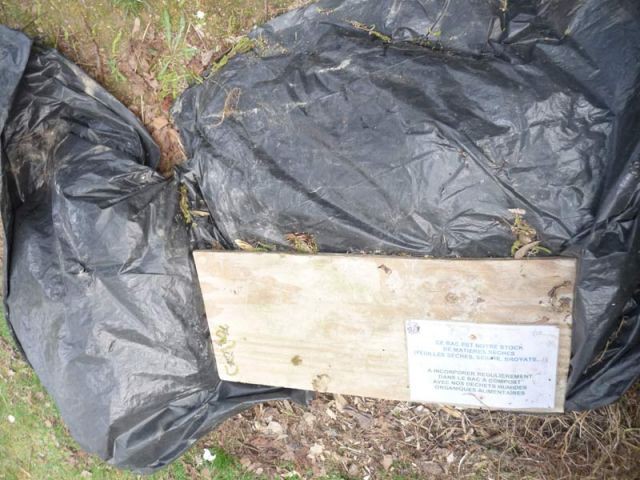 Matière sèche - compost
