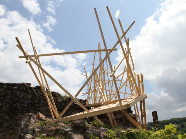 Prix de la légèreté : 'Désaxographe' - Défis du Bois 2010 / Flora Bignon