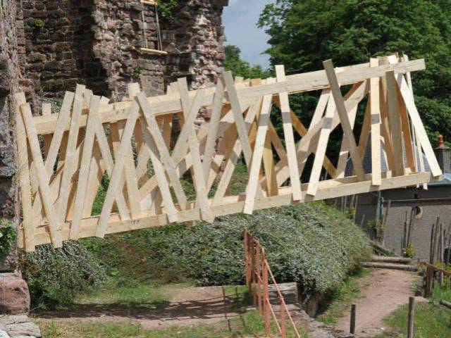 Prix de la statique : 'Porte à fort' - Défis du Bois 2010 / Flora Bignon