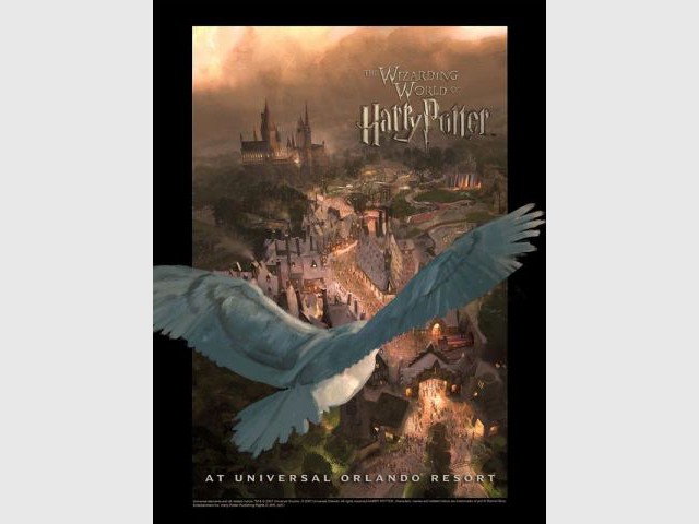 Affiche du parc Harry Potter