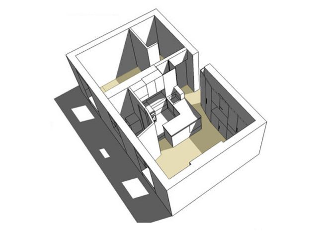 plan amenagement maison 35 m2