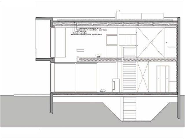 Une maison en cube labellisée BBC