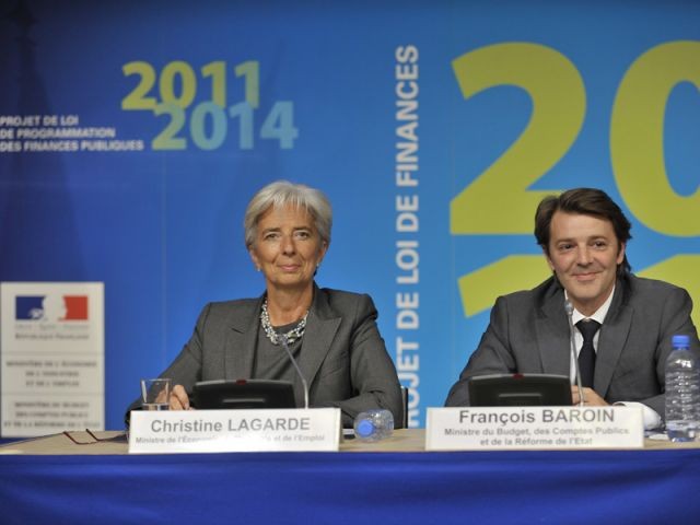 Christine Lagarde et François Baroin