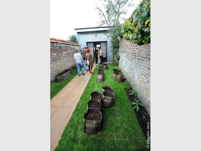Inauguration - un jardin dans la cour - Ilot Stephenson