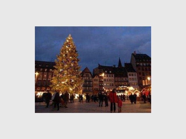 Strasbourg, ville de Noël - illuminations Noël