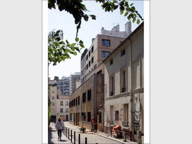 Acier - passivhauss Paris 20e