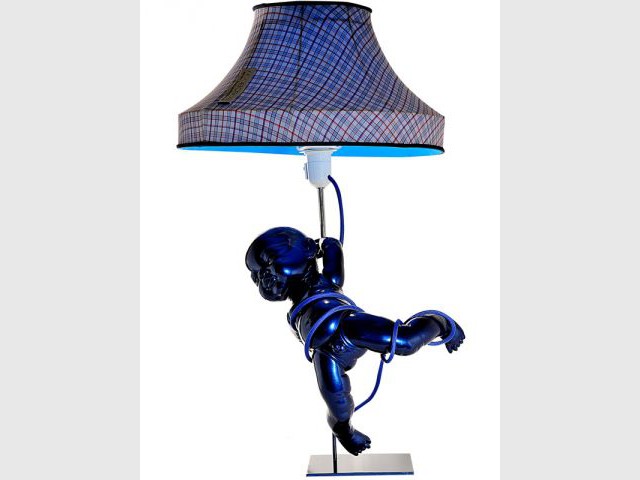 Lampe bleue - Mitri Hourani