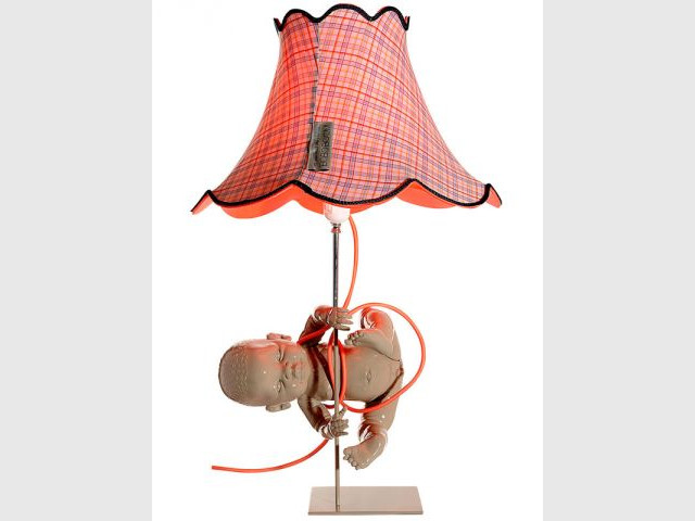 Lampe orange - Mitri Hourani