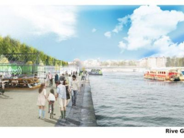 2 Port Du Gros Caillou 75007 Paris Voies sur berges de Paris : le projet continue d'évoluer