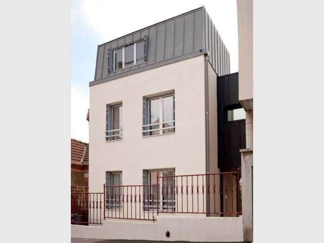 Une extension pour tripler la surface d'une maison