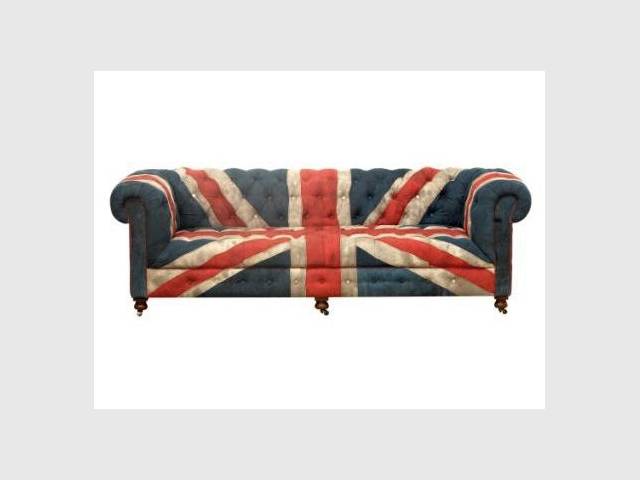 Chesterfield vintage - Union Jack