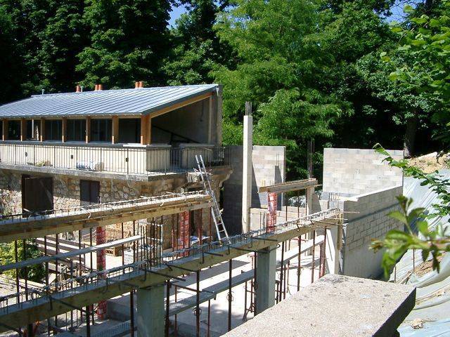 Travaux - Extension en L  - Reportage La Celle St Cloud