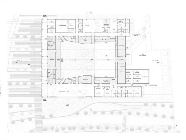 Plan du rez-de-chaussée - Les Fuseaux - Saint Dizier