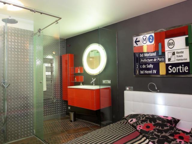 Un mini appartement inspiré du "Paris branché" (suite) - Mini-loft