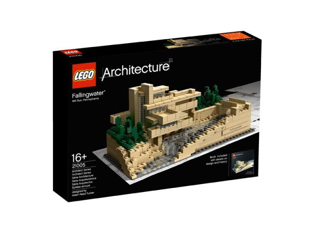 La Fallingwater de Frank Lloyd Wright - LEGO Architecture