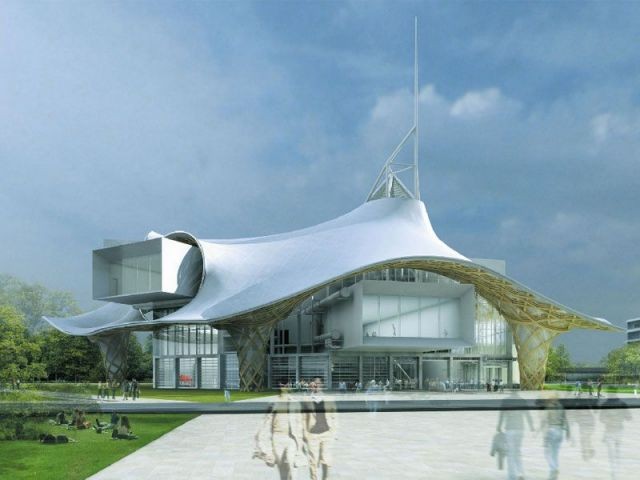 Centre Pompidou-Metz en 3D
