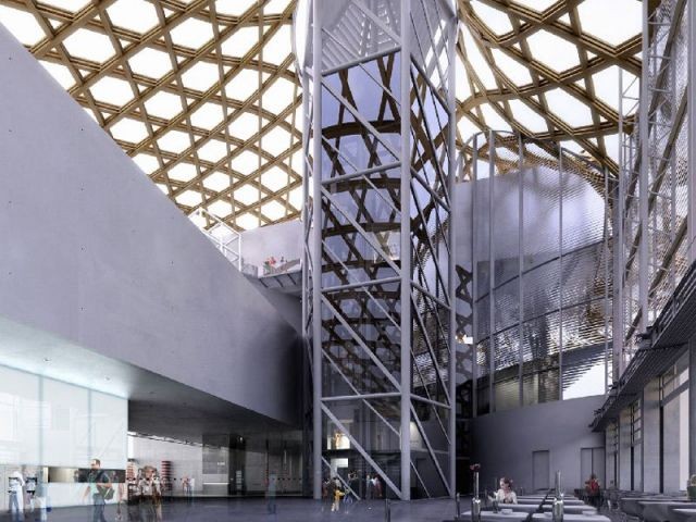 Intérieur - Centre pompidou Metz