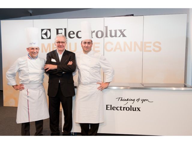 Un menu d'exception - Electrolux à Cannes