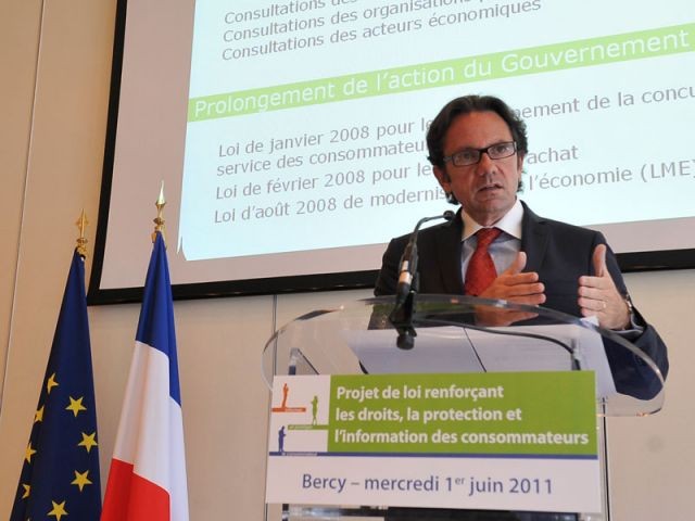 Frédéric Lefebvre, le 1er juin 2011