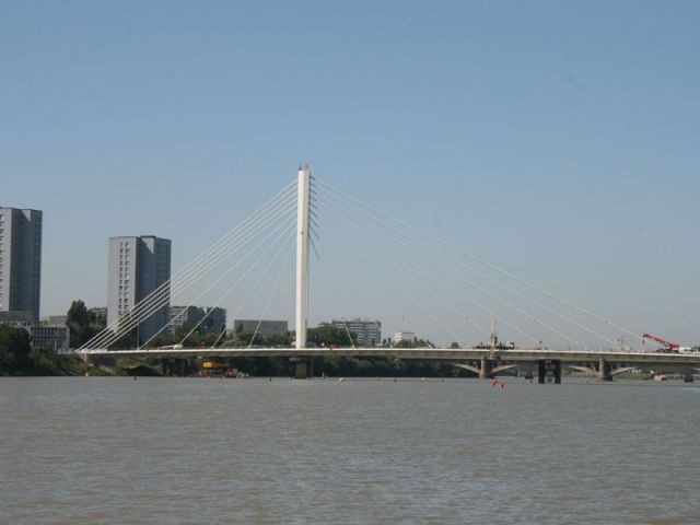 Une inauguration prévue mi-2011 - pont eric tabarly nantes