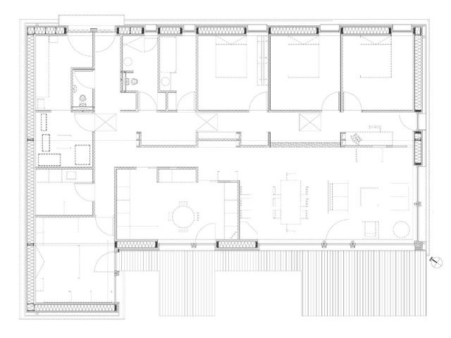 Maison passive - Plan - Maison passive Neuville en Ferrain