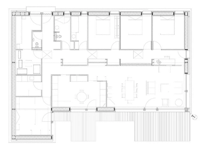 Maison passive - Plan - Maison passive Neuville en Ferrain