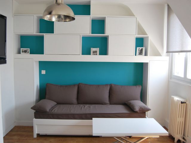 Salon après  - Mon Petit Appart