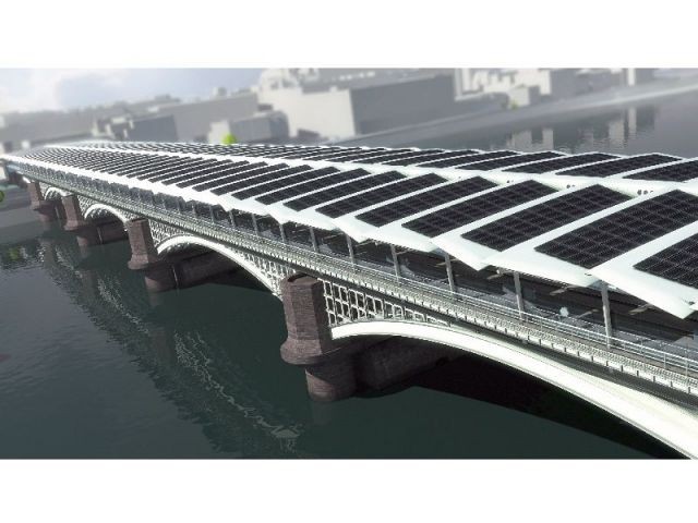 Pont solaire Londres