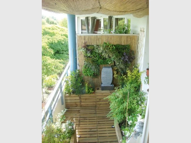 Le balcon après la rénovation - Avant/après Flowall