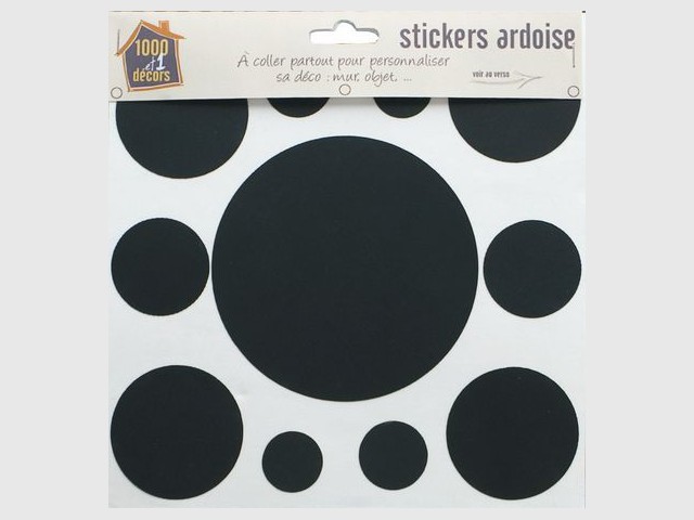 Stickers ardoise 1/2 - Les Ateliers de Mireia