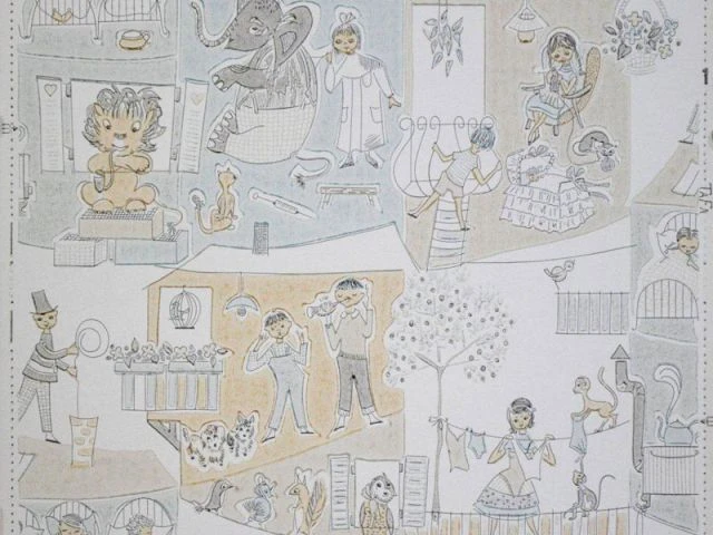 Papier peint pour enfant - Tranches de vies - Au royaume des petits princes