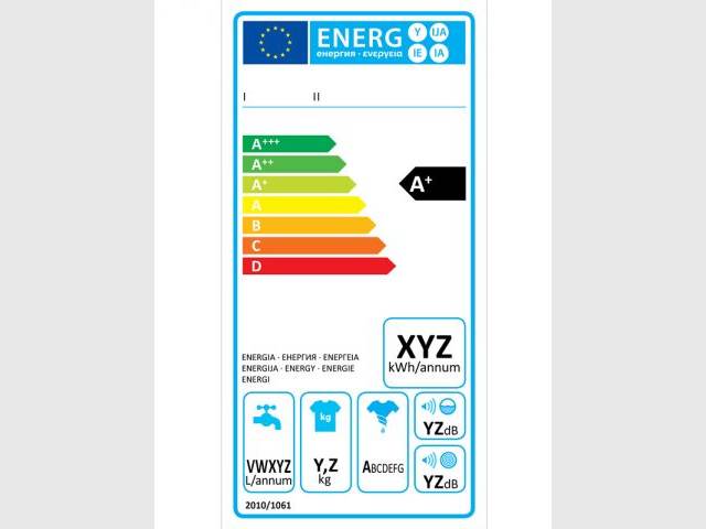 Nouvelle étiquette énergie pour les lave-linge - Nouvelle étiquette énergie