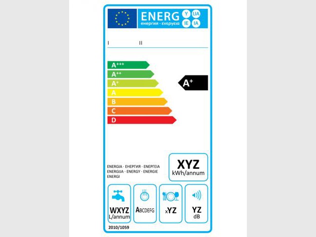 Nouvelle étiquette énergie pour les lave-vaisselle - Nouvelle étiquette énergie