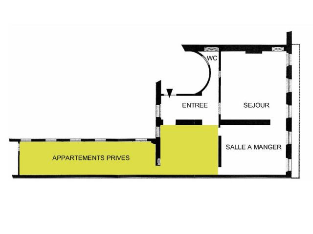 Plan appartement - Reportage cloison bibliothèque