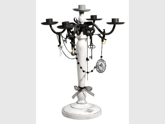 Un chandelier au style baroque - Coup de coeur Noël 2011