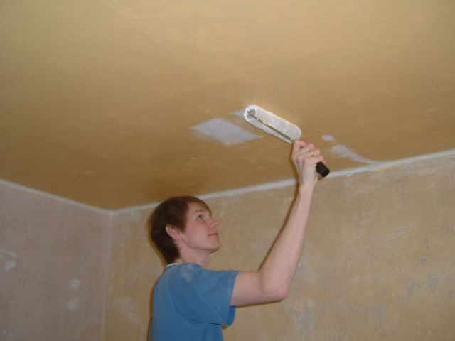 Peindre un plafond