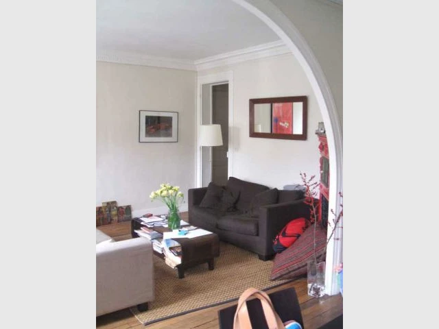 Salon avant travaux - Rénovation appartement paris