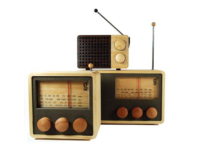 Wooden Radio