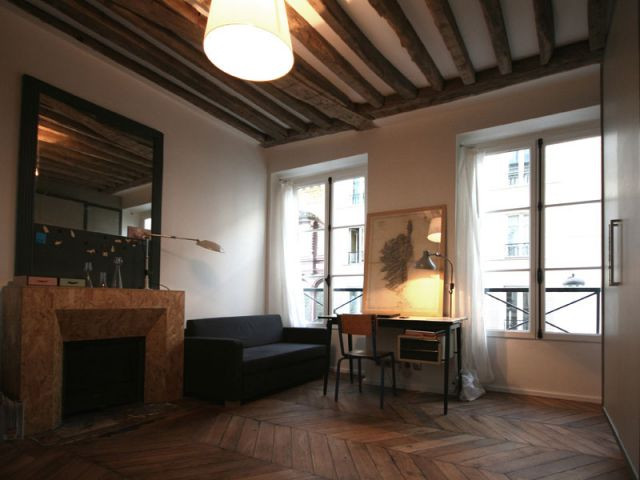 Bureau - Reportage appartement parisien Julie Alazard 