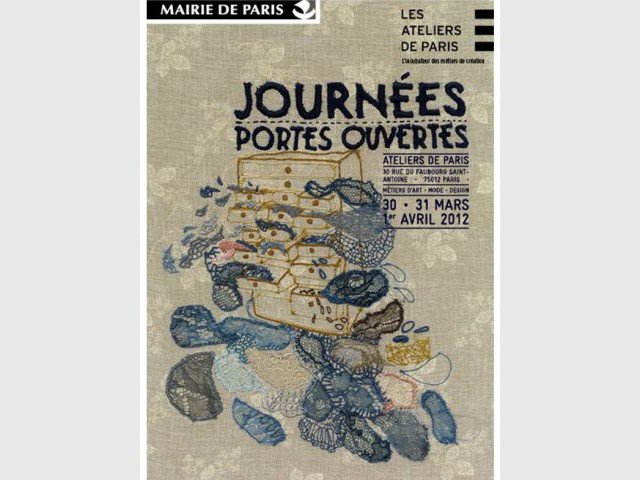 Du textile aux Ateliers de Paris - Journées européennes des métiers d'art 2012