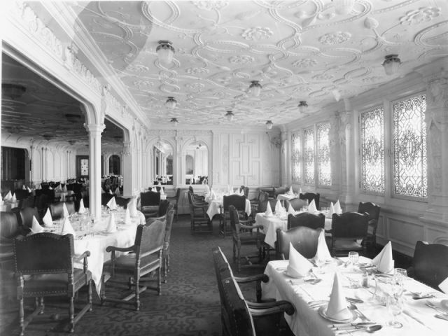 La salle à manger première classe - Titanic