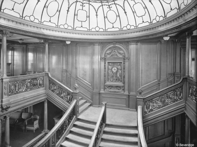 Le grand escalier - Titanic