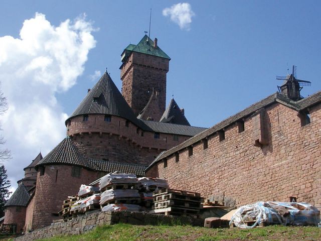 Château du Haut-Koenigsbourg vue d'ensemble - Château du Haut Koenigsbourg