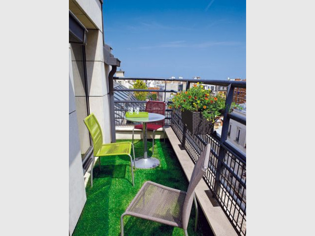 Ambiance "Urbain chic" - balcon