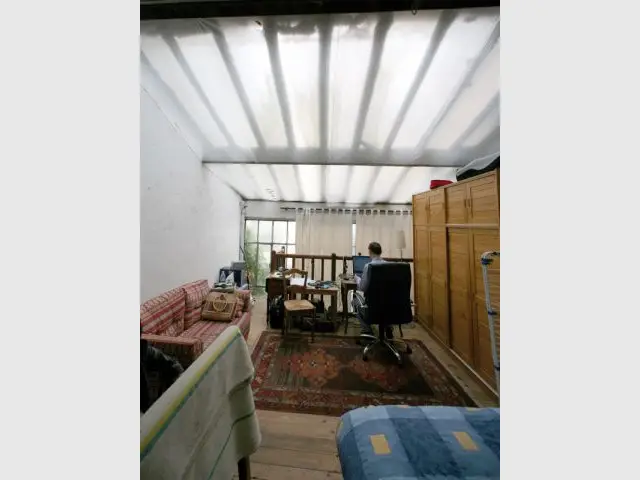 Avant - Verrière à l'étage - Maison verticale