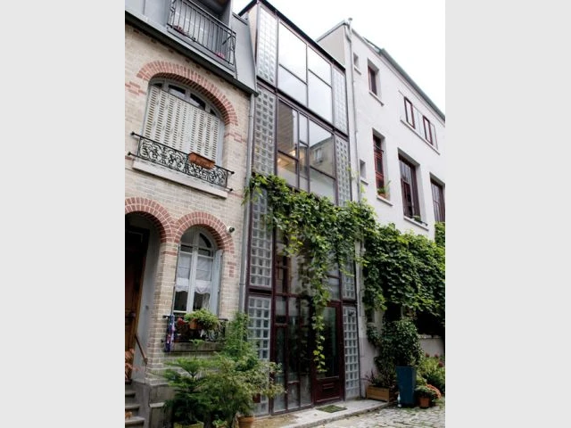 Après - Façade - Maison verticale