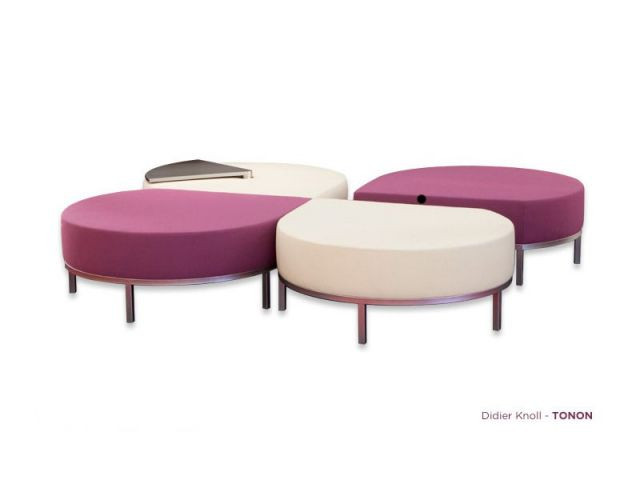 Take your time, poufs - Design D. Knoll pour Tonon